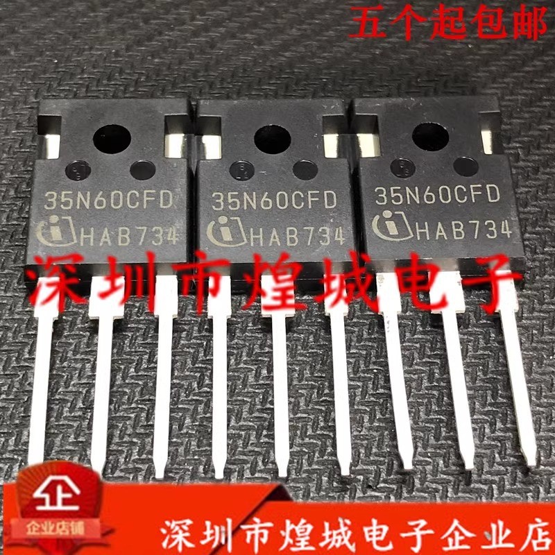 5pcs/35N60CFD SPW35N60CFD TO-247 600V 35A Ready Stock ส่วนประกอบอิเล็กทรอนิกส์