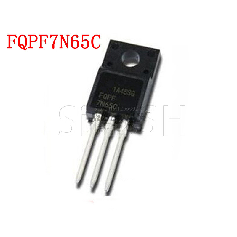 HT-ฟรี shippin 10 ชิ้น/ล็อต 7N65C FQPF7N65C TO 220F MOS เดิมแท้