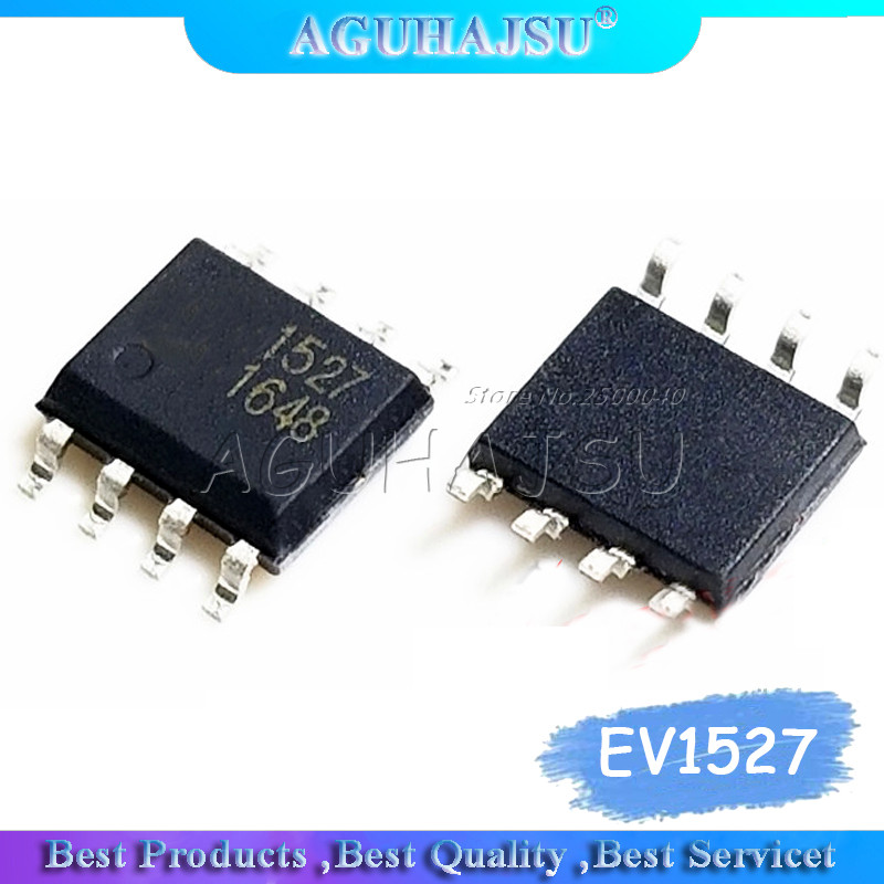 HT-10 ชิ้น/ล็อต SMD EV1527 EV1527 = HS1527 ชิปถอดรหัสไร้สาย SOP 8 ใหม่เดิม
