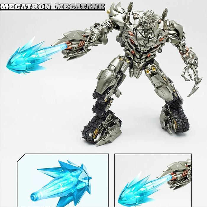 TRANSFORMERS MEGATRONK ROBOT FIGURE รถโหมดถังเคลือบโลหะรุ่น KO SERIES