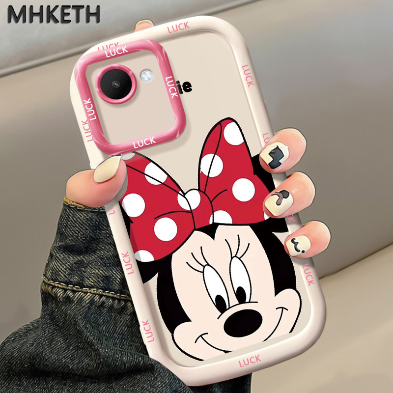 MHKETH เคสสำหรับ Realme C30 C30s Narzo 50i Prime เคสโทรศัพท์การ์ตูนมินนี่ระเบิด