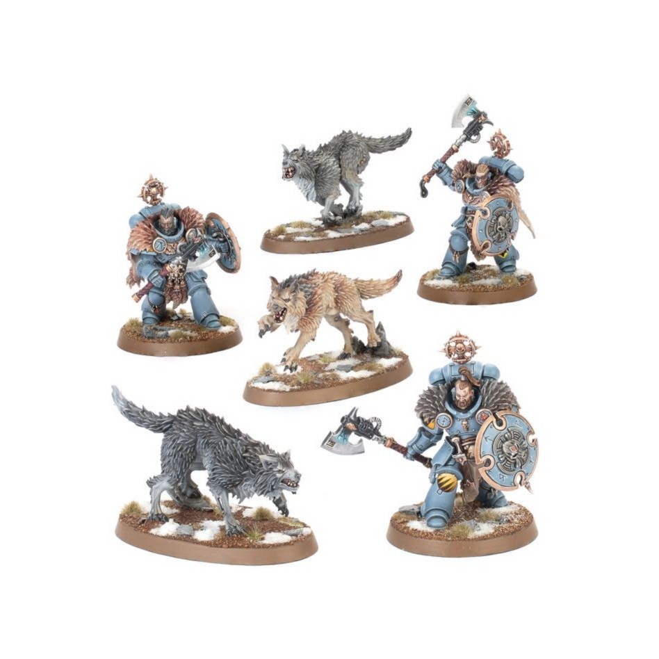 SW-16 Space Wolves – Wolf Guard Headtakers