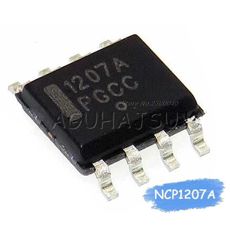 HT-5 ชิ้น/ล็อต NCP1207ADR2G NCP1207ADR NCP1207A NCP1207 1207A SOP 8