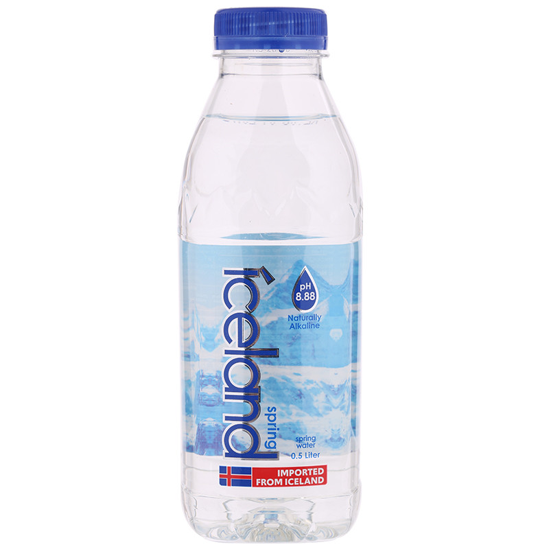 ไอซ์แลนด์สปิงน้ำแร่ธรรมชาติ 500มล. Iceland Spring Natural Spring Water 500ml. [หมายเลขบาร์โค้ด 07262