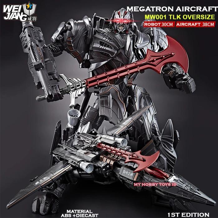 TRANSFORMERS WEIJIANG MW001 MEGATRON AIRCRAFT ACTION FIGURE READYY