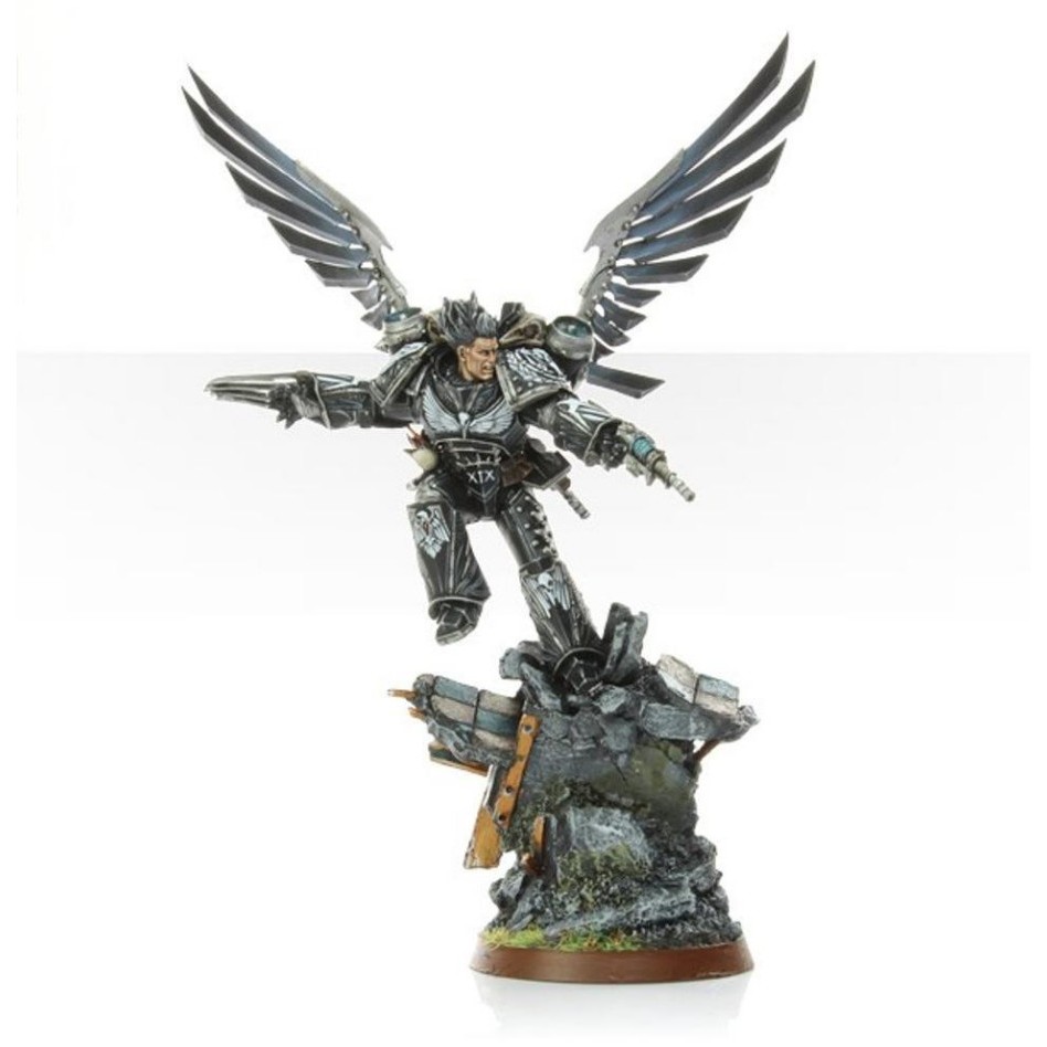 RG-05 CORVUS CORAX, PRIMARCH OF THE RAVEN GUARD
(เฉพาะฐานเกม,ไม่มีฐานแสดงสังคม)