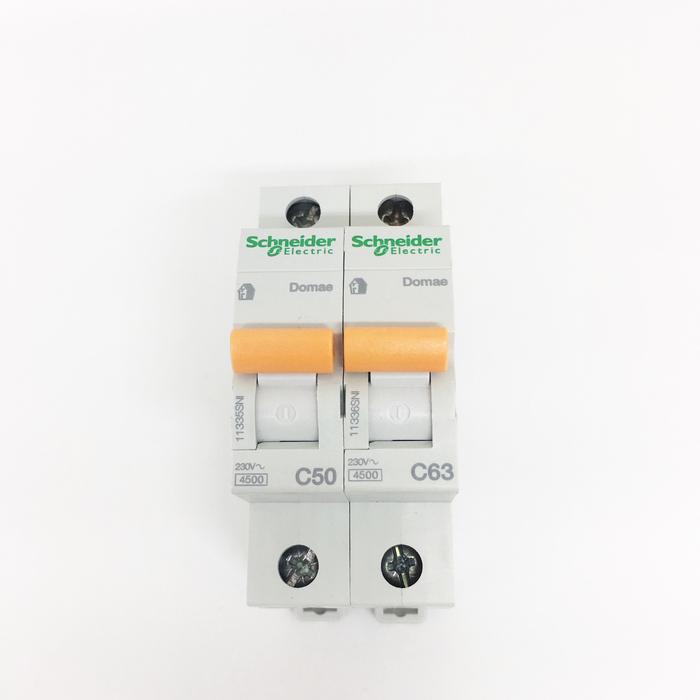 Schneider Mcb Domae 1 เฟส 50A / 63A