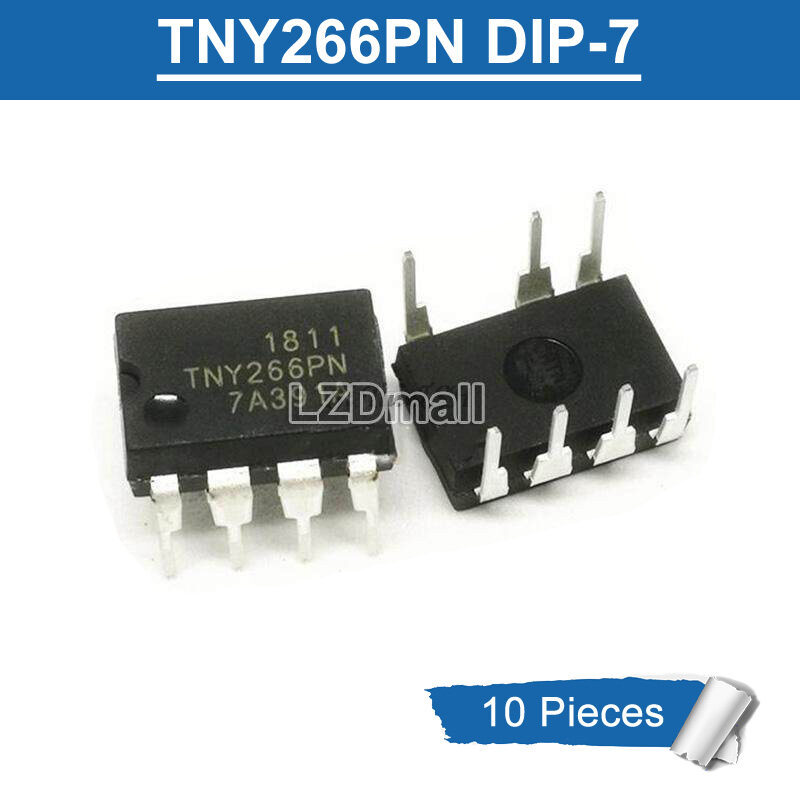 10pcs TNY266PN DIP7 TNY 266 PN DIP-7 TNY266P DIP Power Management IC ชิปใหม่เดิม