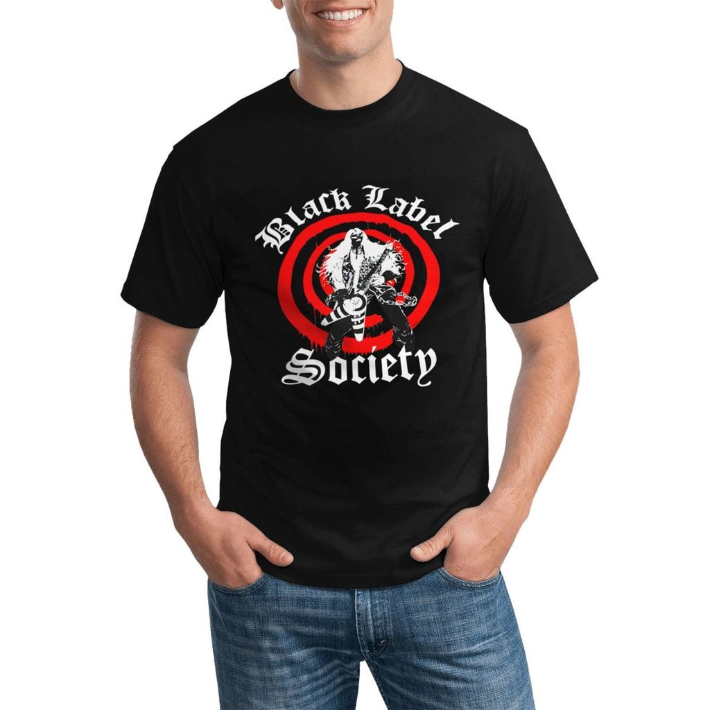 Zakk Wylde Black Label Society เสื้อยืดคอกลมขนาดบวกนุ่มและระบายอากาศในผ้าฝ้าย 100%