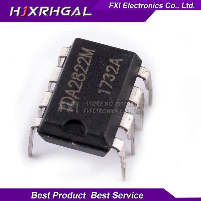 10 ชิ้น TDA2822M TDA2822 DIP DIP8 ใหม่เดิม