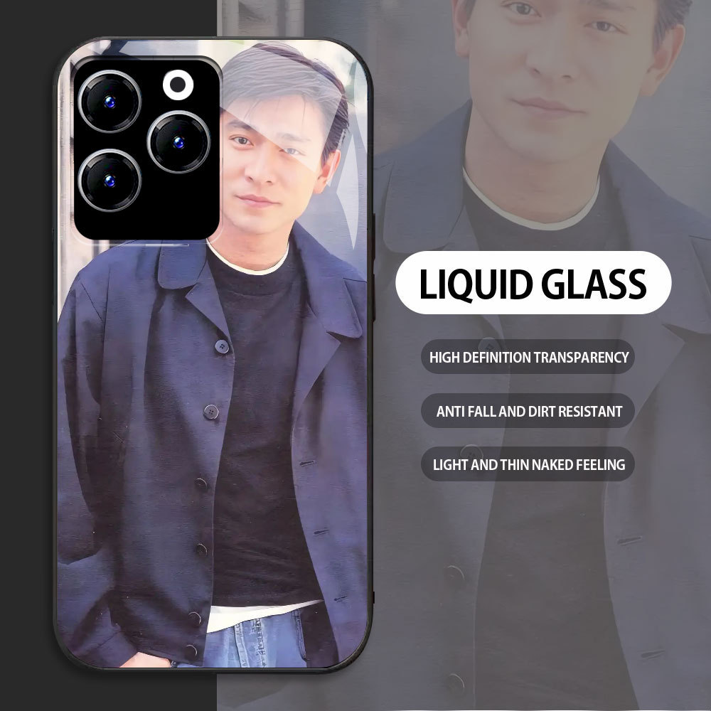 HP กระจกนิรภัยสําหรับ Infinix Hot 9 10 11 PLAY 30i 40 X669 SPARK 20 Pro Hong Kong Andy Lau โทรศัพท์ม