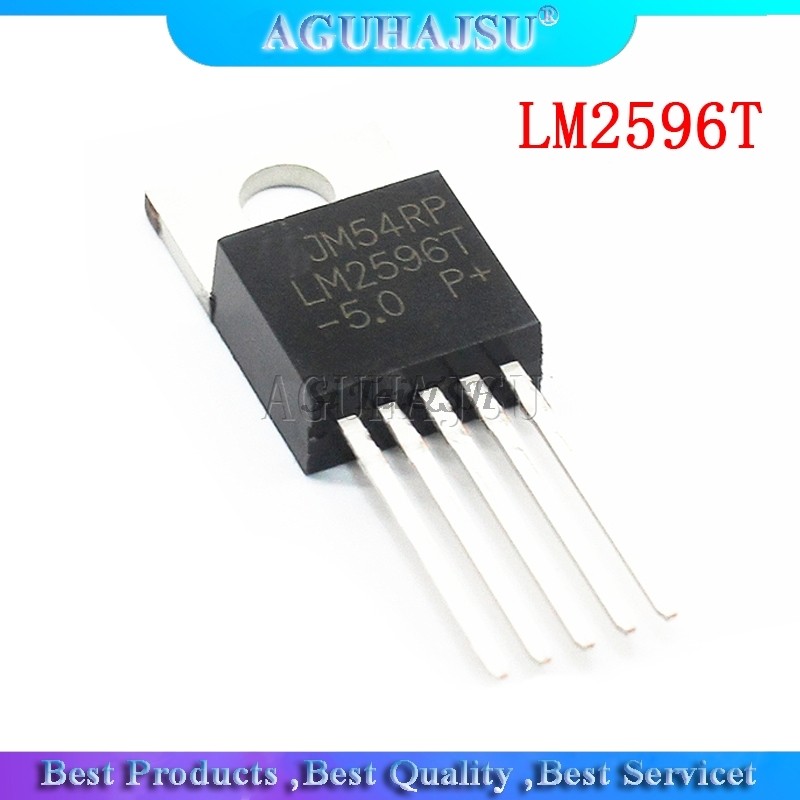 10 ชิ้น LM2596T ADJ LM2596T LM2596 2596T ADJ Power Converter IC ถึง 220
