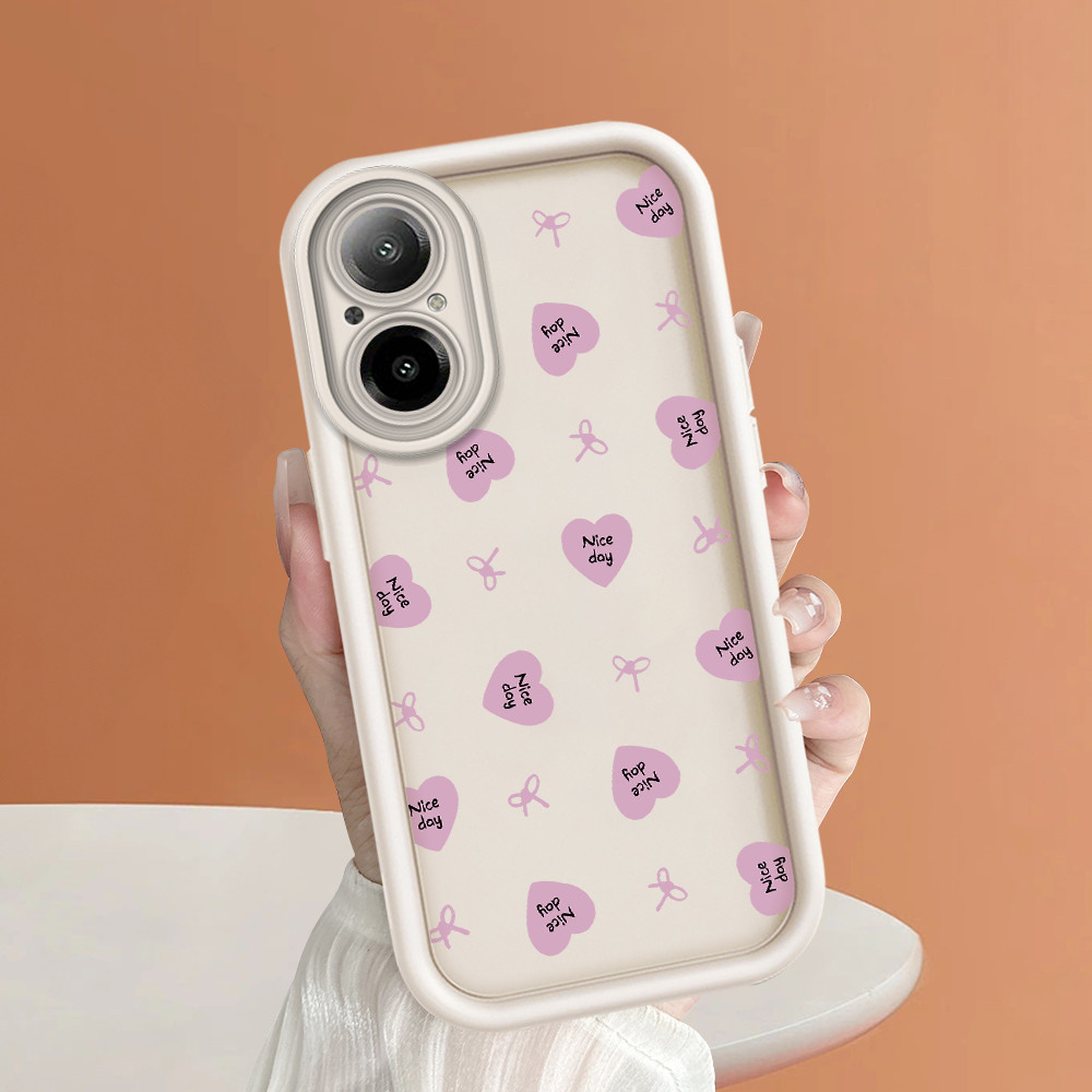 ปลอก Hp สําหรับ Realme C67 4G เคส Kesing ปกป้องโทรศัพท์ TY DLJ C8-3421 ดอกไม้