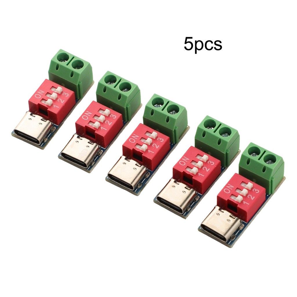 WIK HOT 5PCS USB-C สําหรับ PD Trigger Board โมดูลสําหรับ PD สําหรับ QC Decoy Board Fast Charge