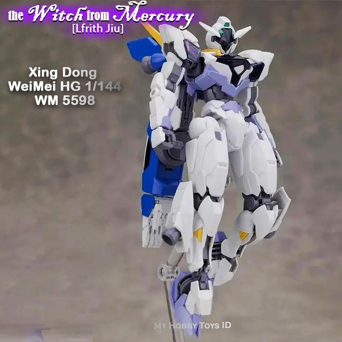 อะนิเมะ ROBOT GUNDAM LFRITH JIU FIGHTER WEIMEI WM 5598 HG 1/144 ไม่ใช่ BANDAI ACTION FIGURE ของเล่น