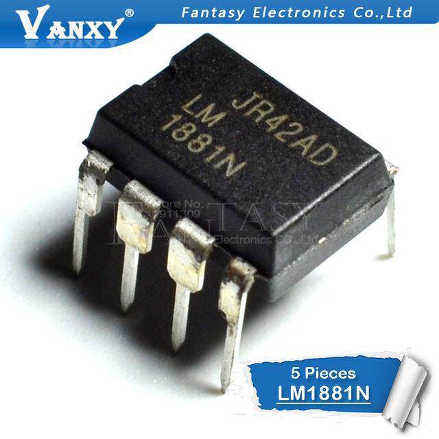 10 ชิ้น LM1881N DIP8 LM1881 DIP 1881N DIP-8 1881 ใหม่และต้นฉบับ IC