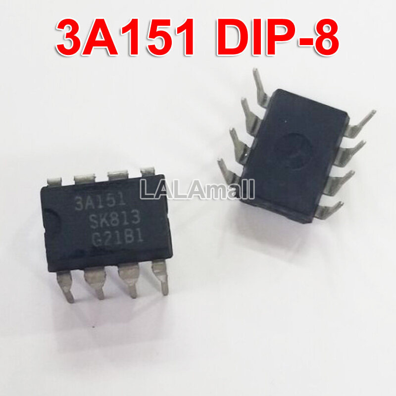2 ชิ้น STR3A151 DIP-8 3A151 DIP8 ชิปไฟ IC