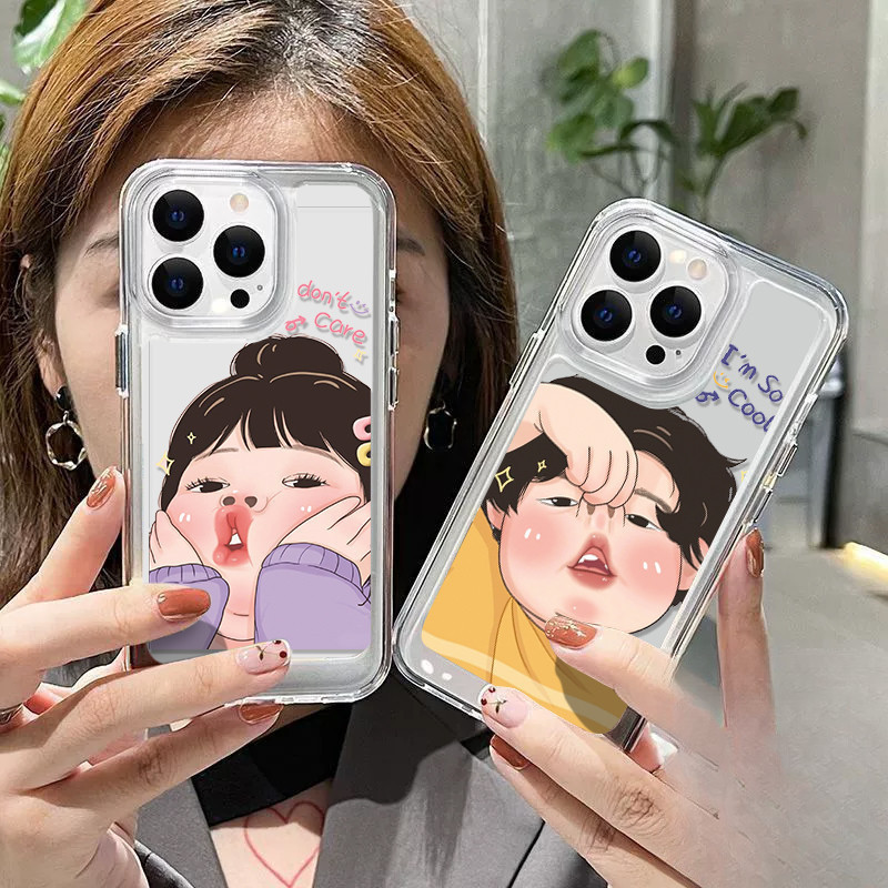 เคสคู่รักน่ารัก Hp Infinix Hot 70 Note 60 Pro 5g Smart 20 Hot 50I Smart 10 Plus Hot 60 Pro Plus Hot 