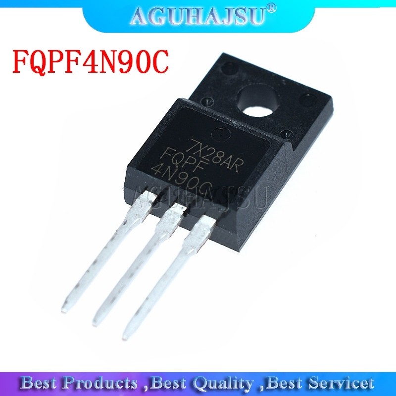 10PCS FQPF4N90C ถึง 220 4N90C 4N90 TO220 ใหม่เดิม