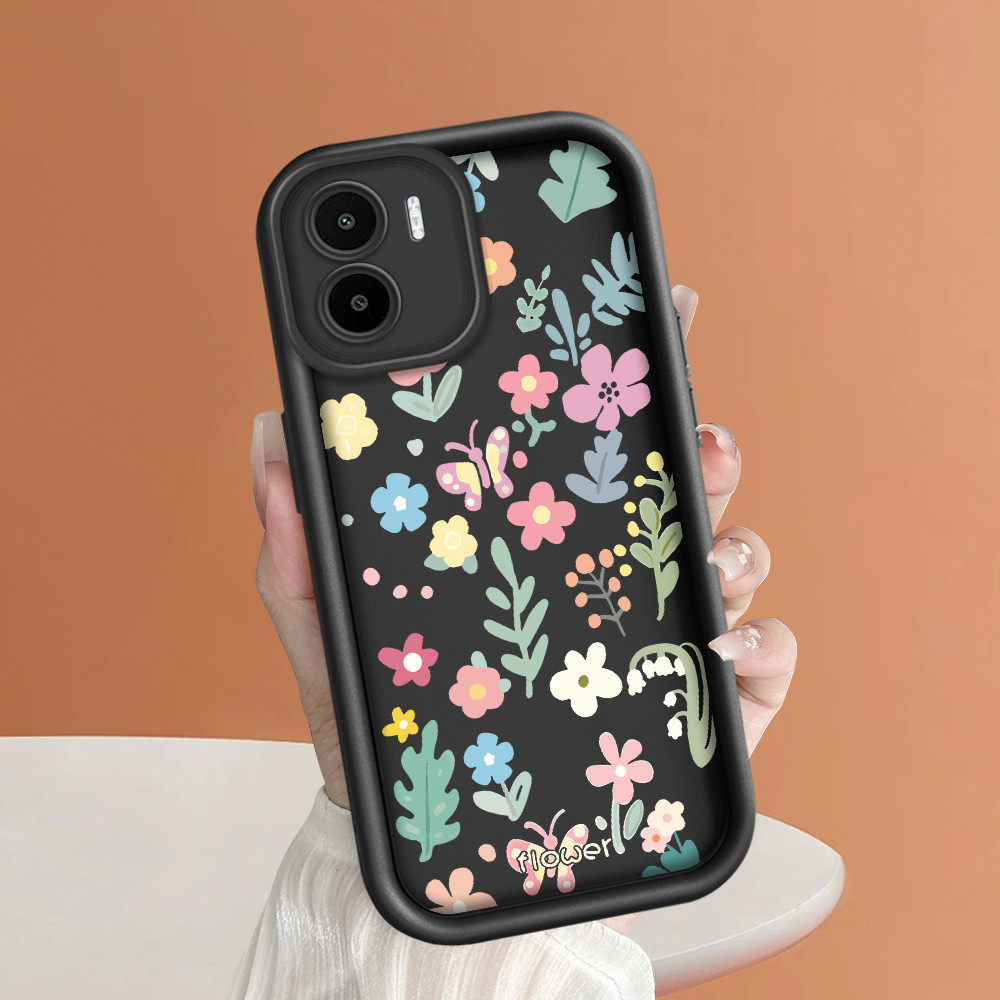 HPเคสโทรศัพท์สําหรับXiaomi Redmi A1 A2 กรณีKesingปกป้องโทรศัพท์TY DLJ C8-2830 ดอกไม้