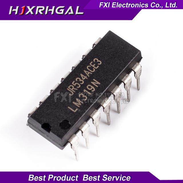 5pcs LM319 DIP14 LM319N DIP-14 ชิปคู่ความเร็วสูง IC ใหม่เดิม