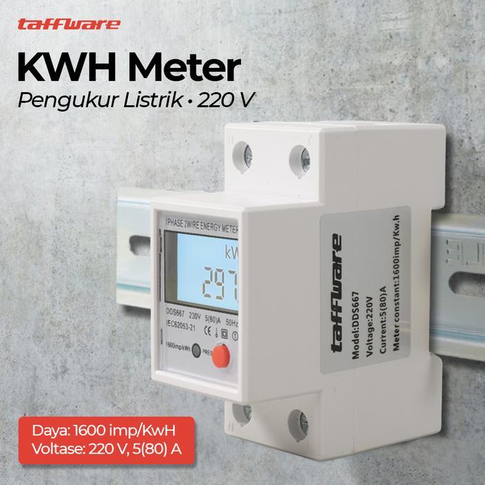 Kwh Meter Power Voltmeter 220V - Dds667