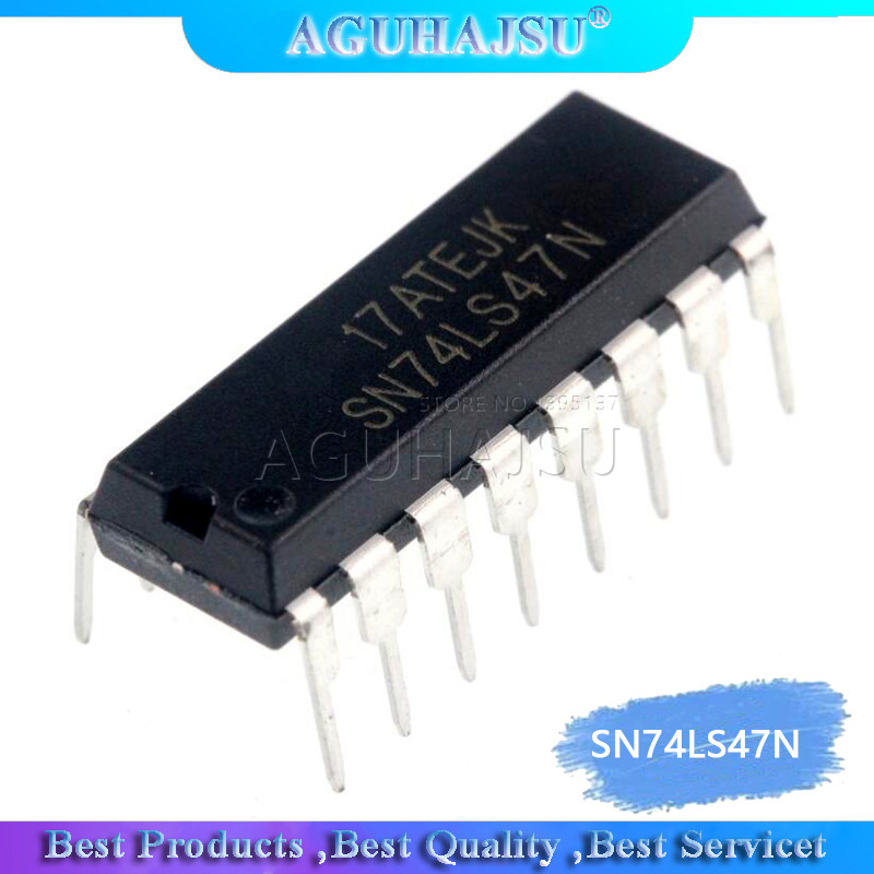50PCS SN74LS47N DIP16 SN74LS47 DIP 74LS47 HD74LS47P DIP 16 ใหม่และต้นฉบับ IC