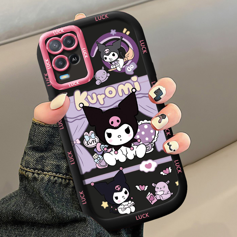 เคสสำหรับ OPPO A54 4G เคสโทรศัพท์กระต่ายซิลิโคนกันกระแทก