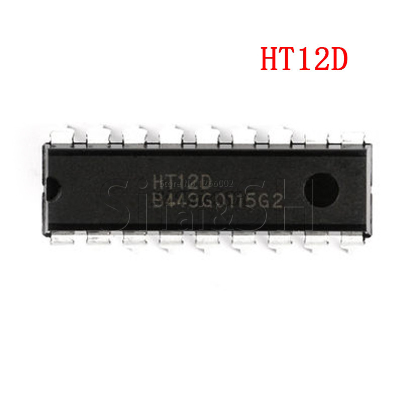 HT-5PAIR 5 ชิ้น HT12D และ 5 ชิ้น HT12E DIP20 . HT 12D+HT 12E เดิม