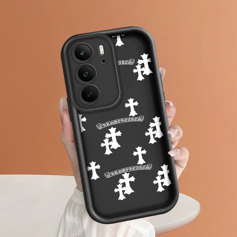 ปลอก Hp สําหรับ Realme C75 เคส Kesing ปกป้องโทรศัพท์ TY DLJ C8-2870 ดอกไม้