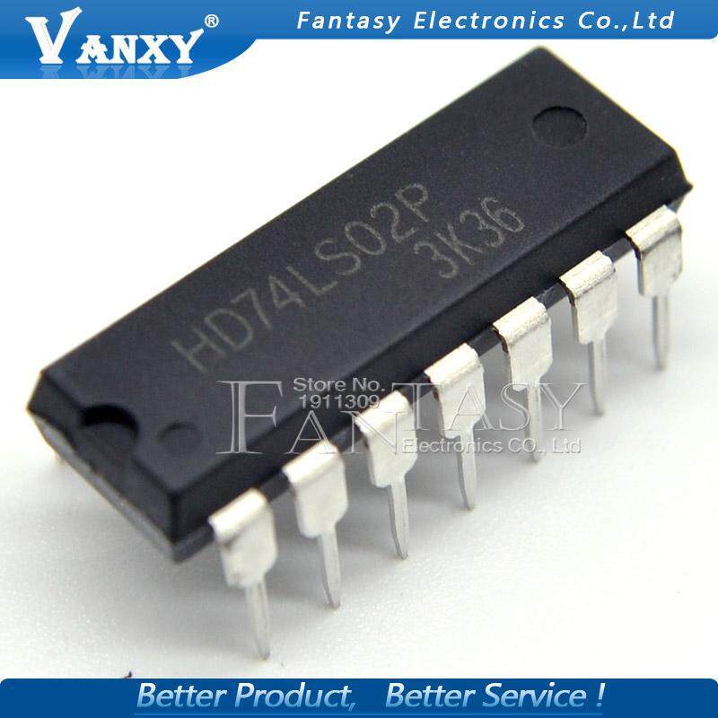 10pcs HD74LS02P DIP14 HD74LS02 DIP SN74LS02N 74LS02 DIP-14 SN74LS02 ใหม่และต้นฉบับ IC