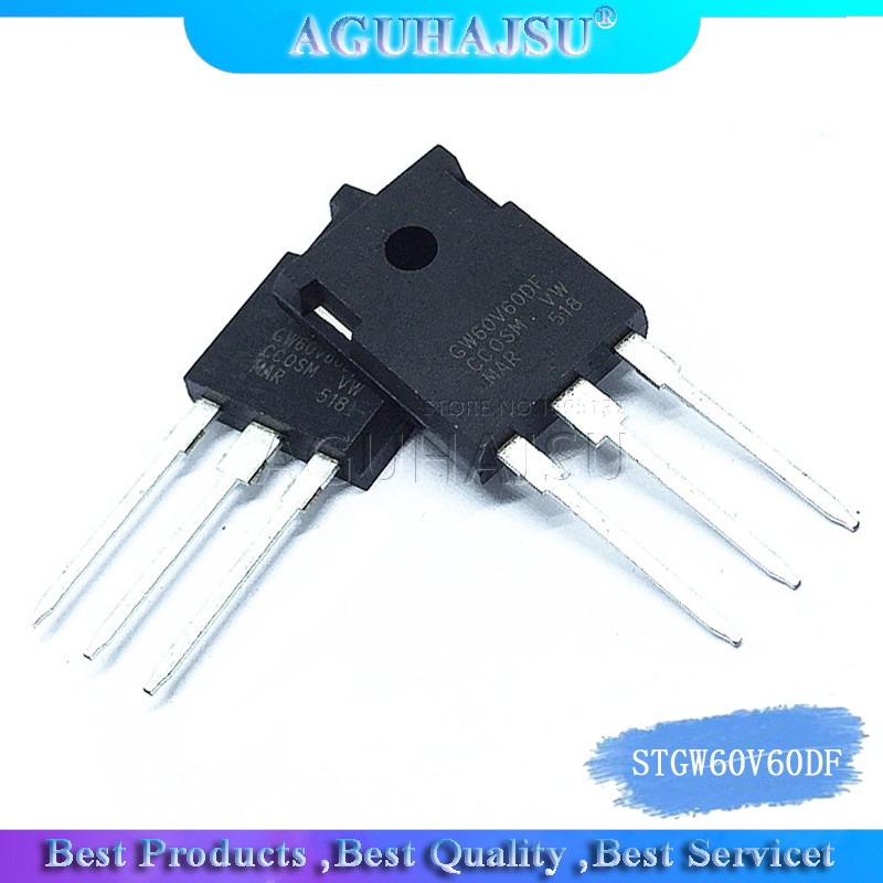 1PCS STGW60V60DF GW60V60DF ถึง 247 IGBT ใช้สําหรับเครื่องเชื่อม