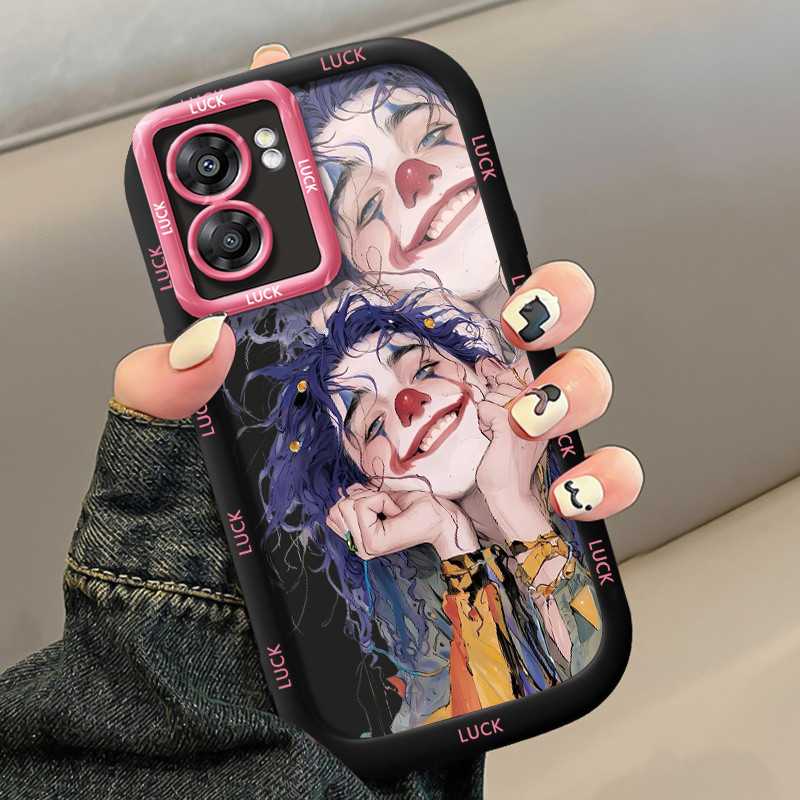 เคสสำหรับ OPPO A57 2022 A77 2022 A57s A57e A77s เคสโทรศัพท์ตัวตลกซิลิโคนกันกระแทก