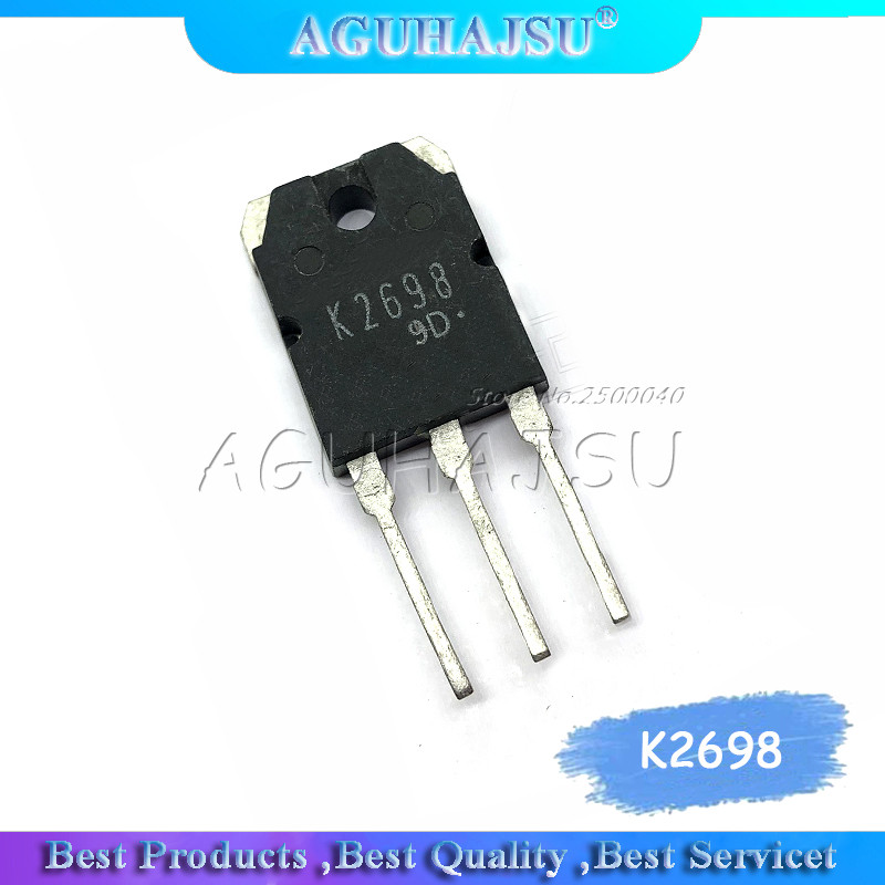 HT-10PCS 2SK2698 K2698 ถึง 3P 15A500V MOS field effect ทรานซิสเตอร์ใหม่เดิม