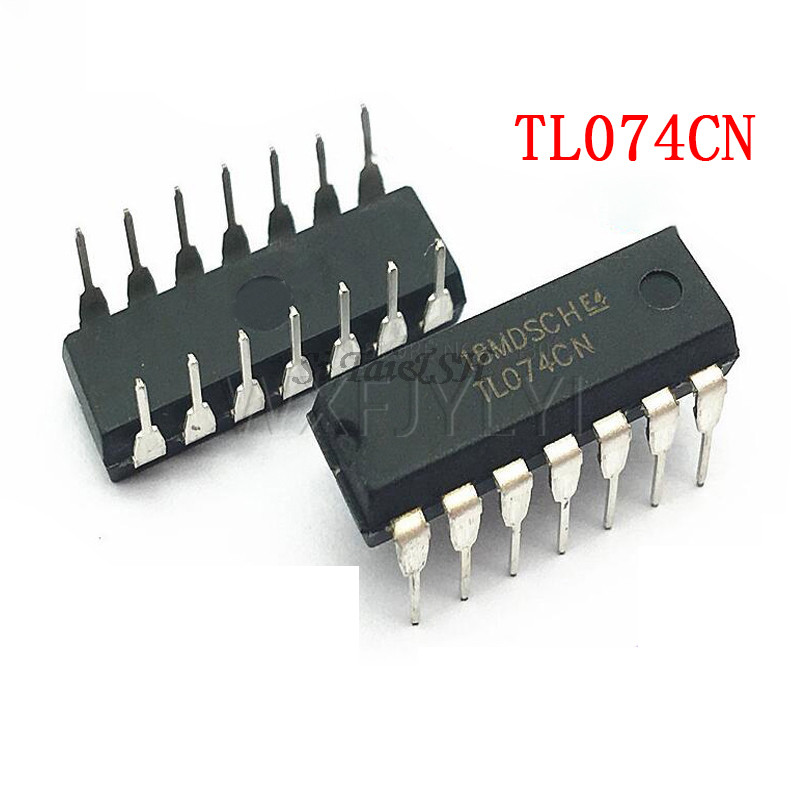 HT-10PCS TL074CN DIP14 TL074 DIP ใหม่เดิม