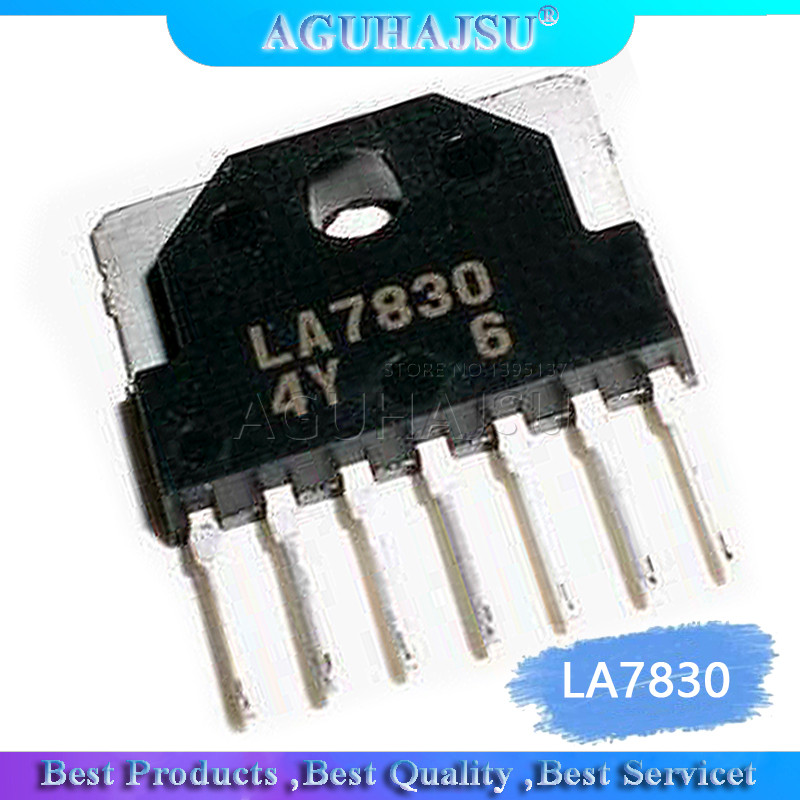 1 ชิ้น/ล็อต LA7830 ZIP 7 Field slic integrated circuit Field output IC ชิป TV อะไหล่