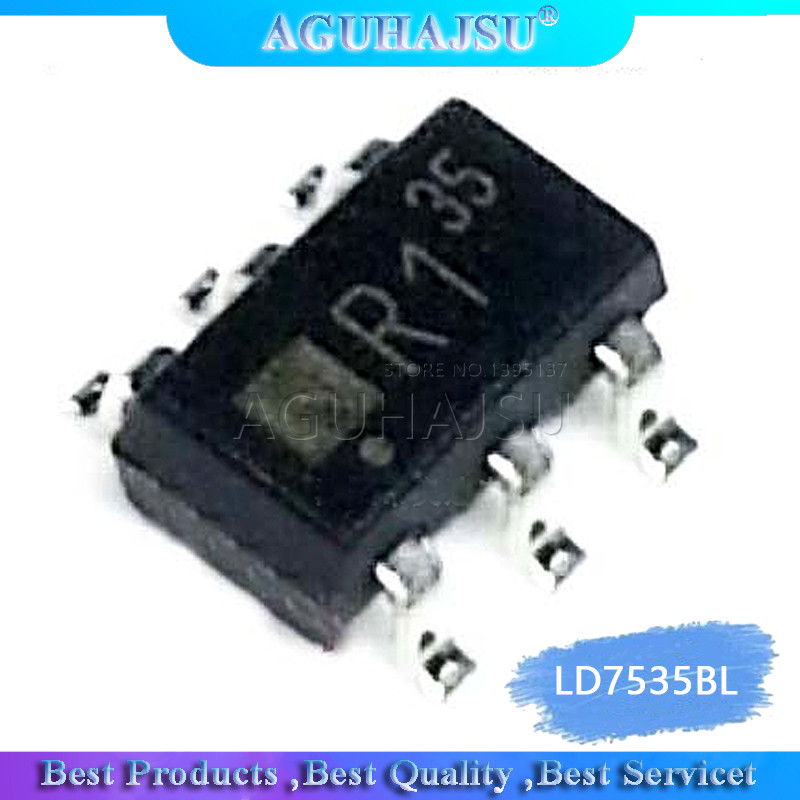 5PCS LD7535BL SOT23 6 LD7535B SOT LD7535 SOT23 LCD SMD ใหม่เดิม