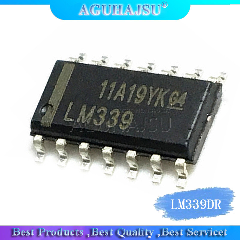 20PCS LM339DR SOP14 LM339 SOP LM339DT SMD LM339DR2G SOP 14 339DR IC ใหม่และต้นฉบับ