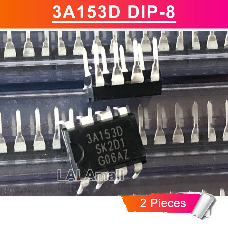 2pcs 3A153D DIP-8 3A153 STR3A153D DIP8 Power Management ชิป IC ใหม่เดิม