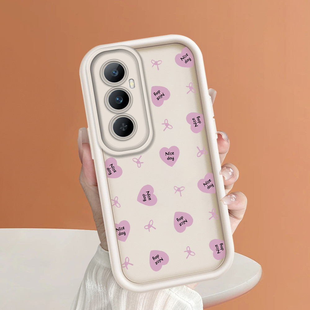 ปลอก Hp สําหรับ Realme C65 เคส Kesing ปกป้องโทรศัพท์ TY DLJ C8-3421 ดอกไม้