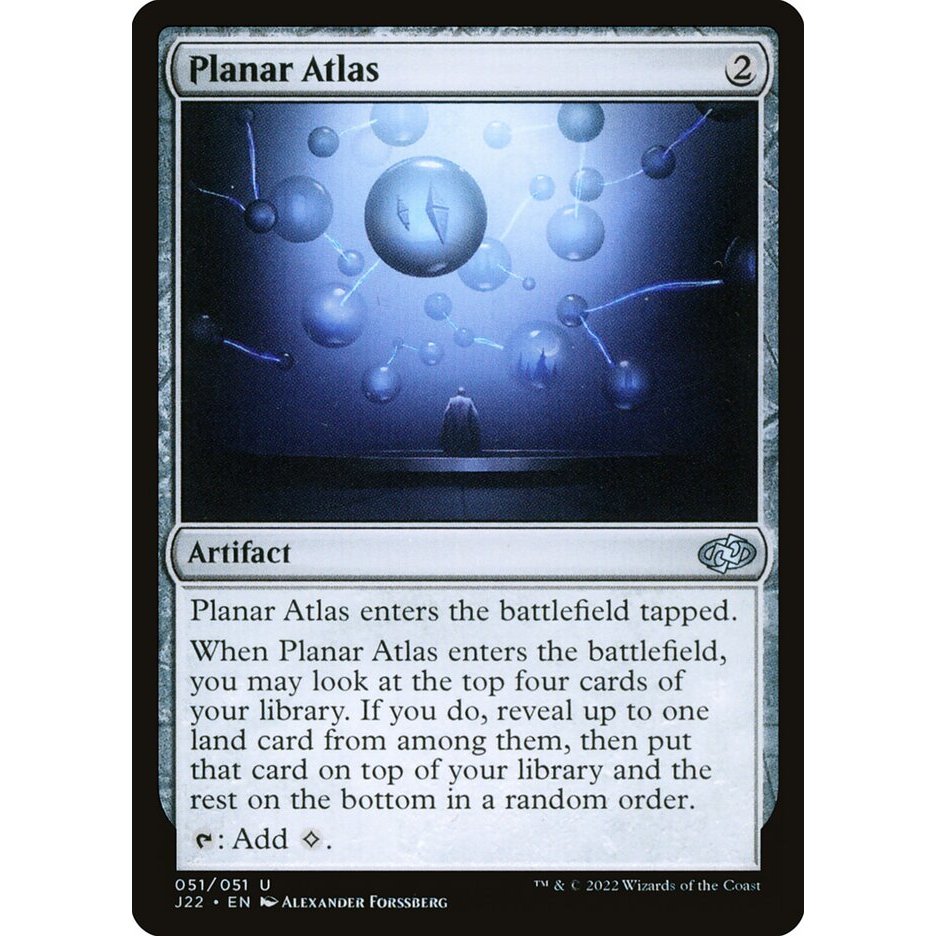Planar Atlas การ์ด Magic the Gathering [MTG] ของแท้