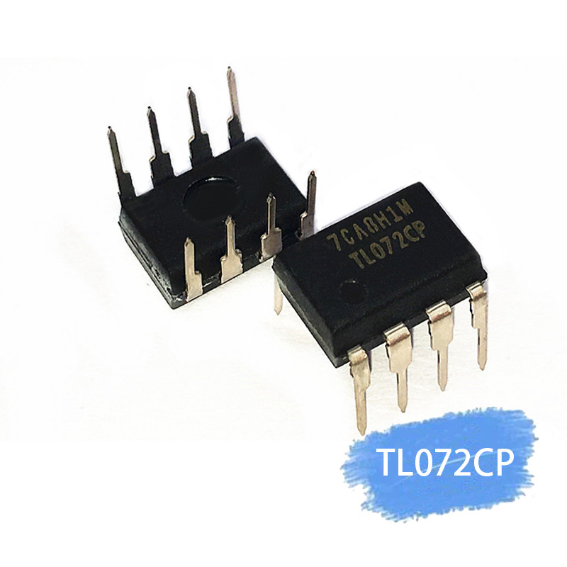 HT-10 ชิ้น/ล็อต TL072CN TL072 TL072C TL072CP DIP 8 = NJM072D 072D เครื่องขยายเสียง Op Amps Dual เสีย
