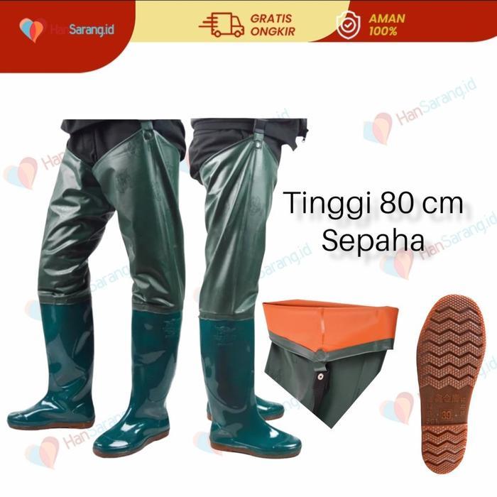 HS7 รองเท้าบูทสําหรับข้าว FIELDS, FISHERMEN, FARMER, SWAMP, ล้างรถ, FLOOD LENGTH, BEST SNAIL KQ558