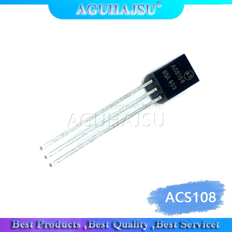 10 ชิ้น ACS108 6SA TR ACS108 6SA ACS1086S ACS108 SCR สวิตช์ AC ถึง 92 0.8A