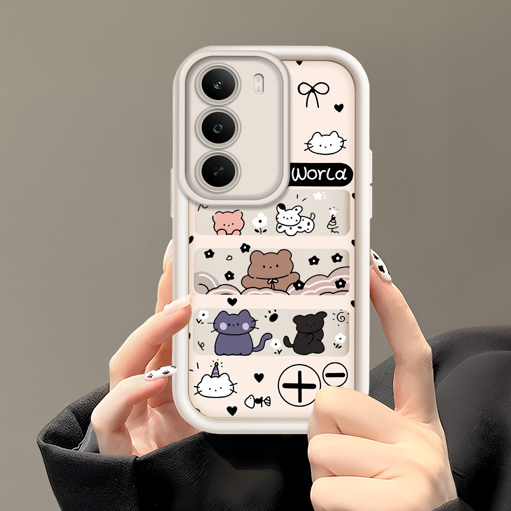 ปลอก Hp สําหรับ Realme C71 C73 เคส Kesing ปกป้องโทรศัพท์ TY DLJ C8-4818 ดอกไม้