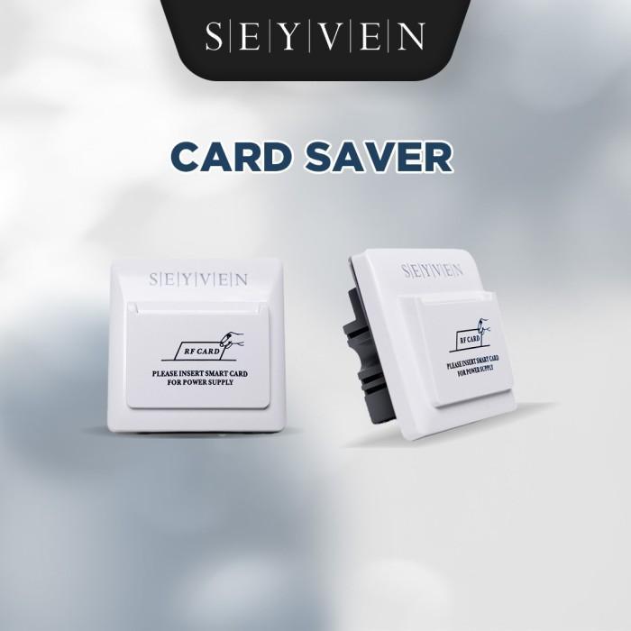 Seyven Card Saver Hotel Energy Saver Switch สายสีขาว