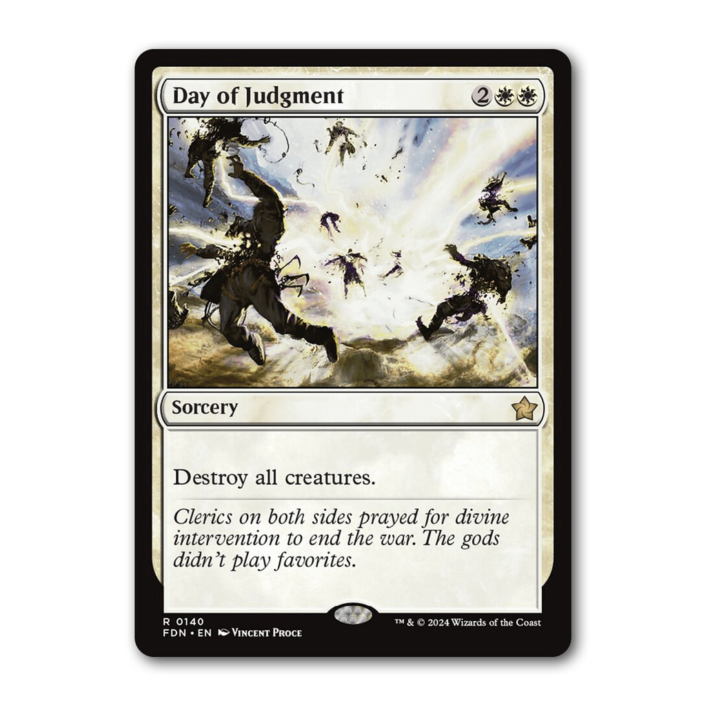 [MTG] Day of Judgment [FDN] [White] [Rare] [Normal] [ENG] [2024] (Magic: The Gathering)