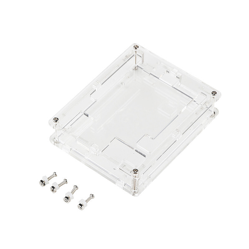 Uno R3 Case Enclosure กล่องอะคริลิคใสฝาครอบใสสําหรับกรณี arduino UNO R3
