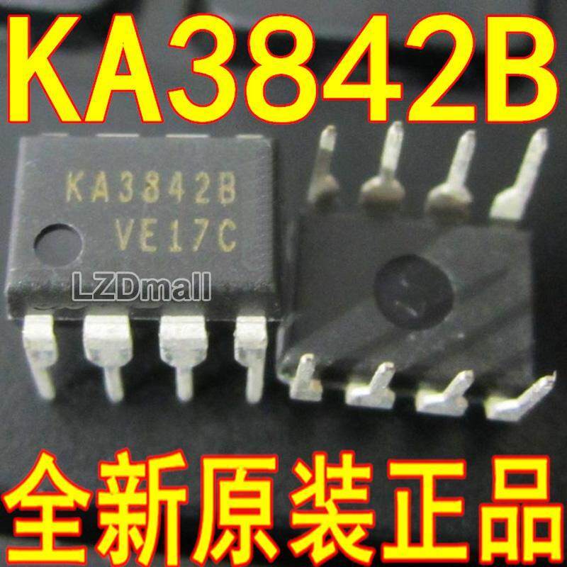 5 ชิ้น KA3842B DIP-8 KA3842 DIP8 การจัดการพลังงาน IC ใหม่เดิม