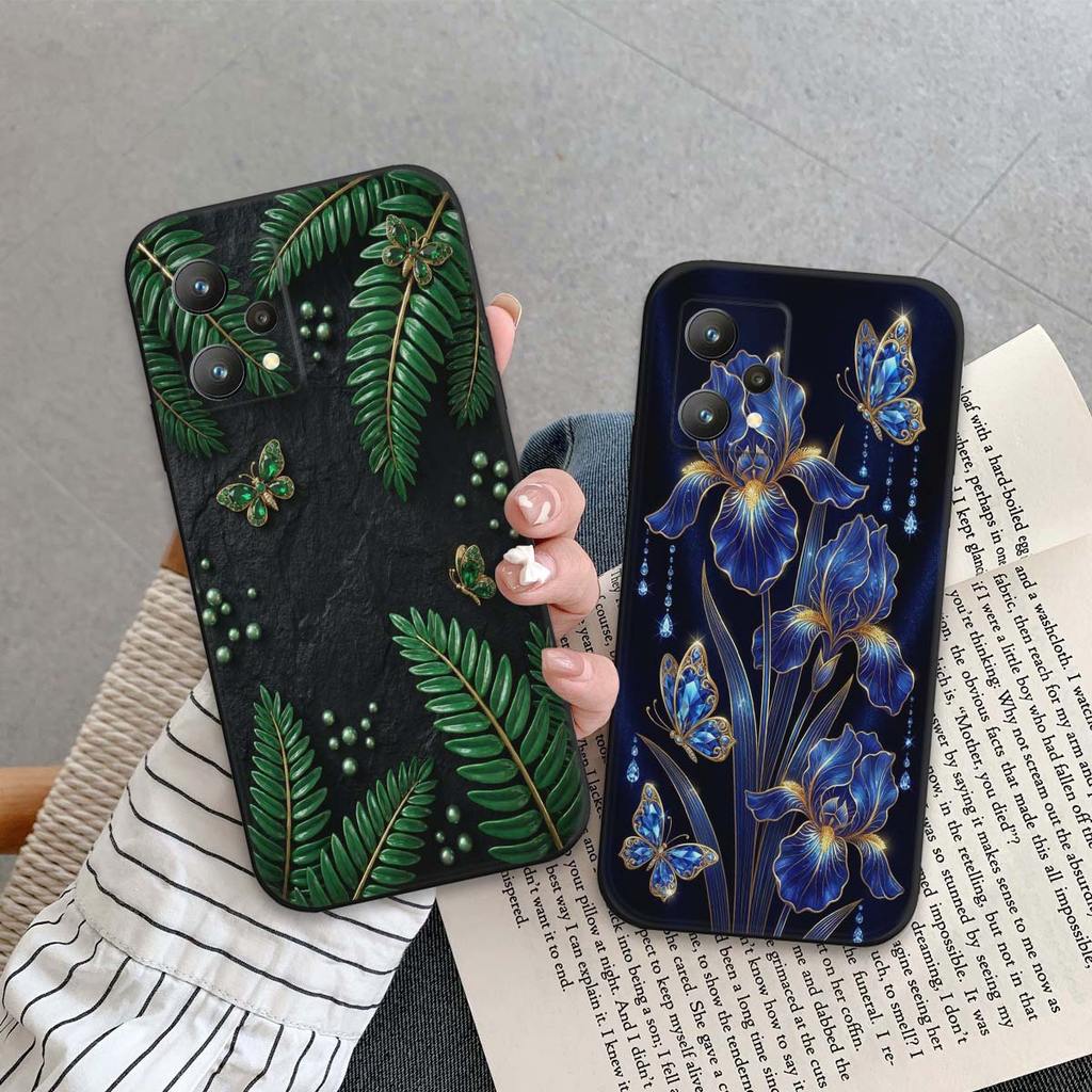 เคส Realme 9 4G / 9i / 9 Pro / 9 Pro+ 5G พิมพ์ลายหรูหรา เป็นประกาย ความงาม